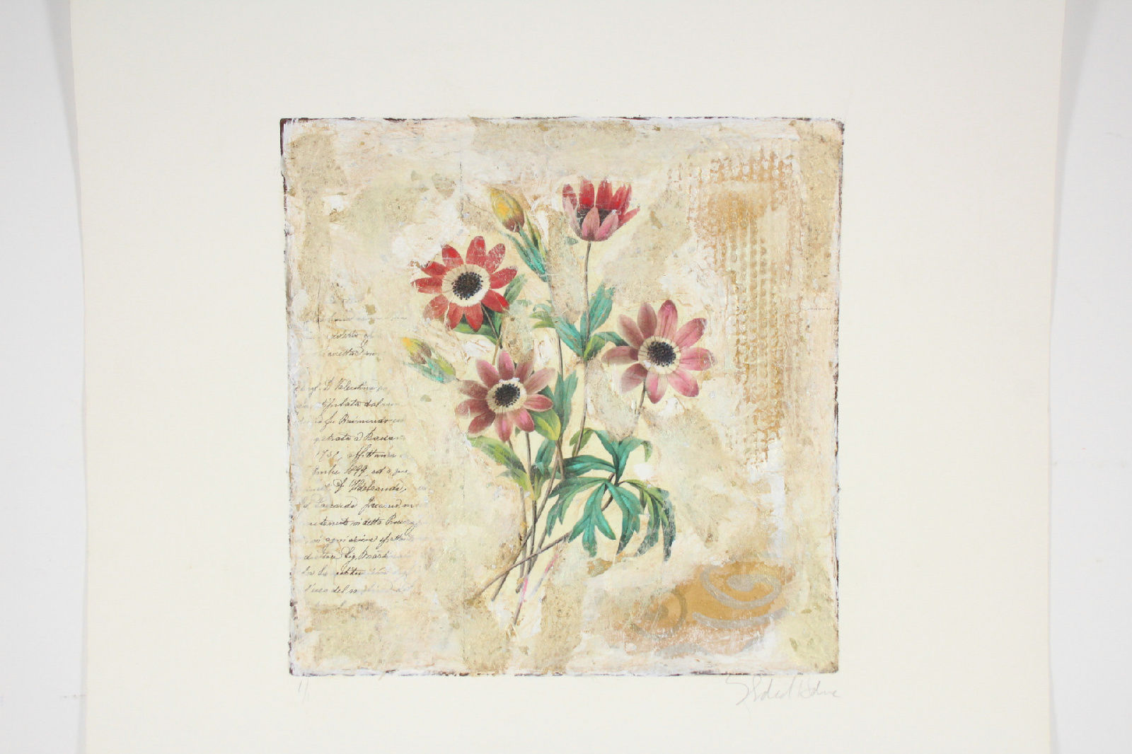 ORIGINAL Signed Mono-print (1/1) by Starlie Sokol-Hohne, Listed Artist