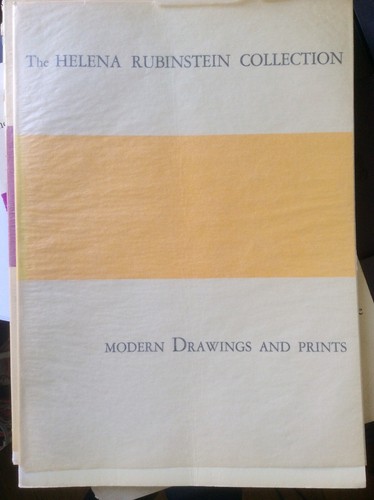 The Helena Rubinshtein Collection Auction Catalog 1966, Modern Drawings & Prints